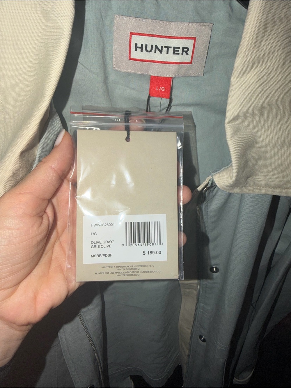 Hunter rain jacket - Picture 2 of 2